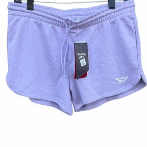 Reebok Women's Light Purple Athletic Cotton Shorts size medium NEW